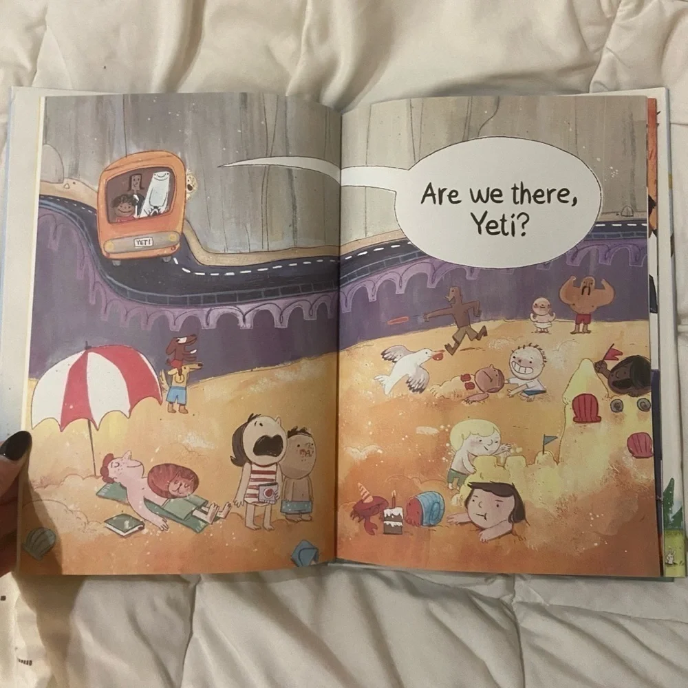 Kids Book Are We There, Yeti? by Ashlyn Anstee